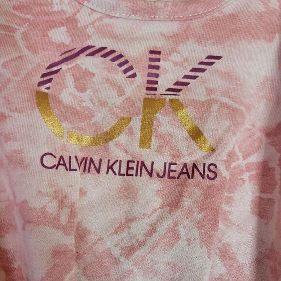 Calvin Klein Jeans Girls Newborn 2 Piece Set (Size 3/6M) - Picture 4 of 10